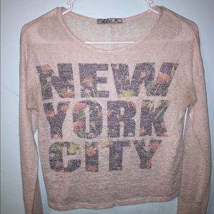 New York City Cream Long Sleeve